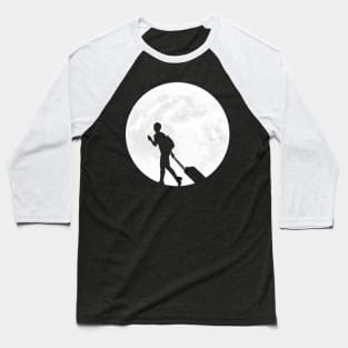 Traveler in Full Moon Baseball T-Shirt